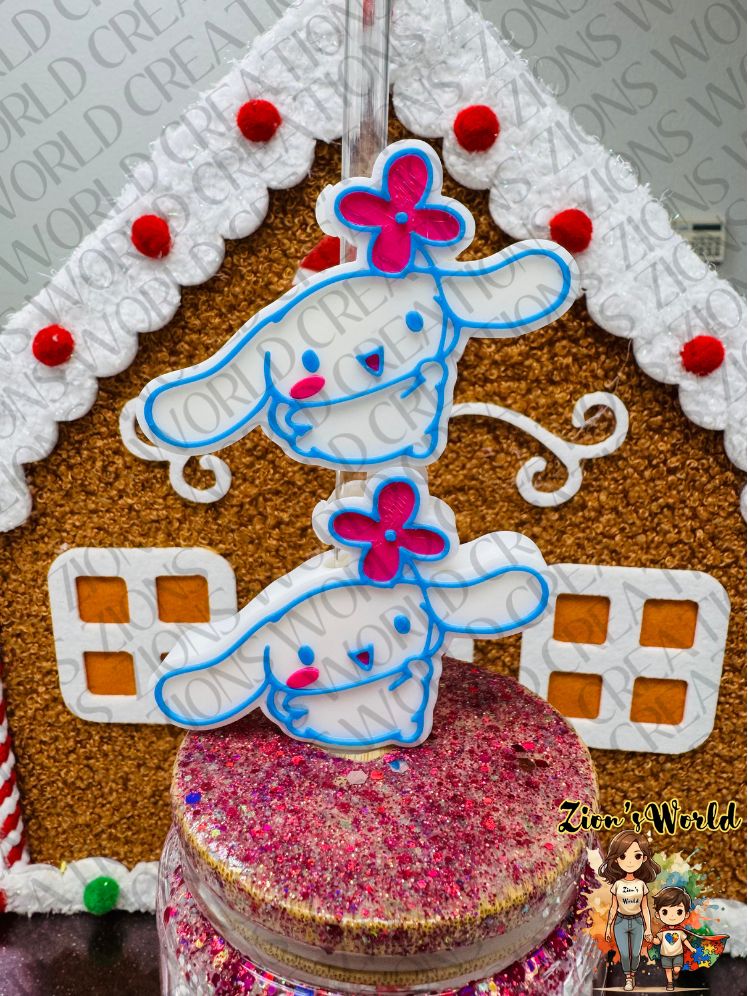 CINAMAROLL STRAW TOPPERS (SET OF 12)