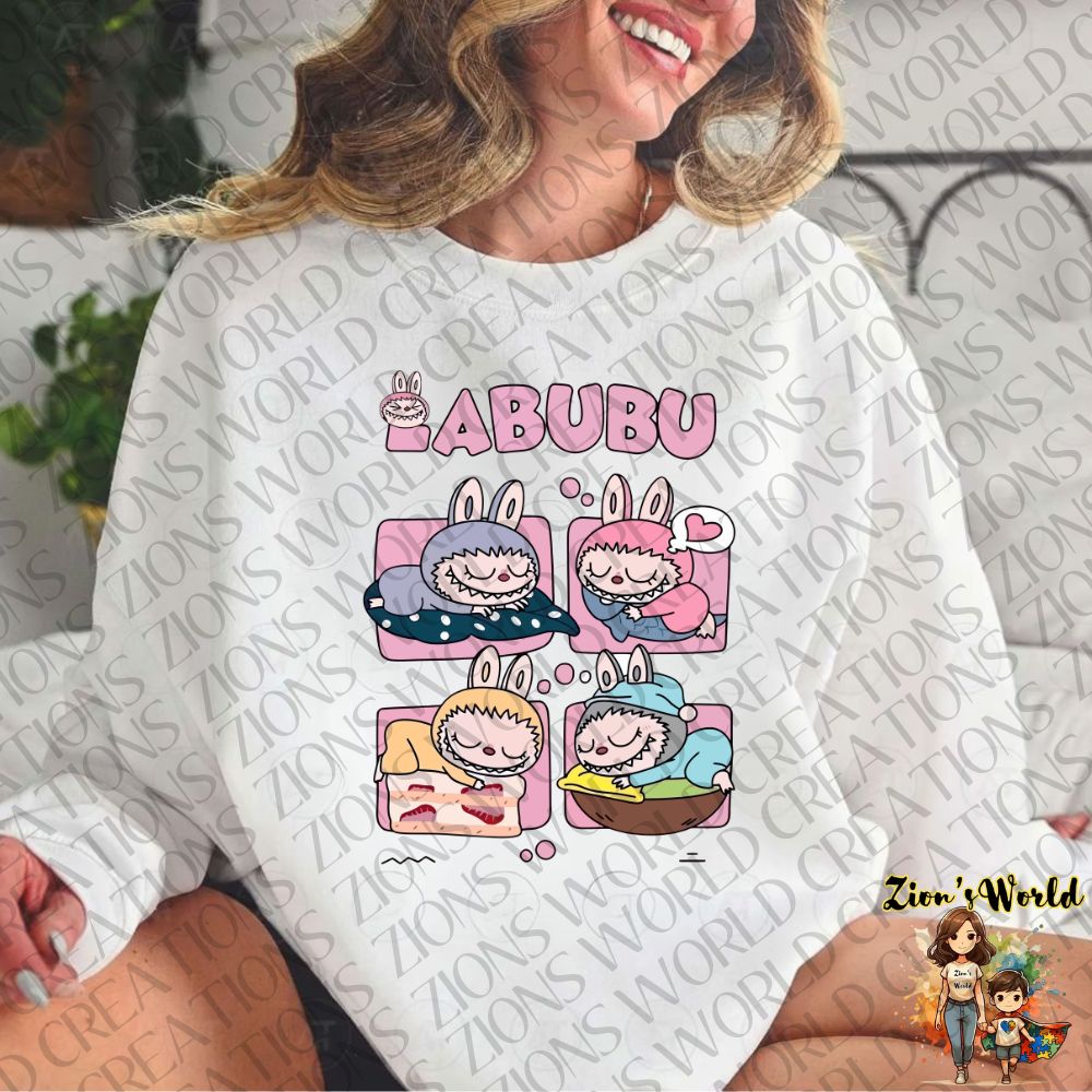 LABUBU NIGHT NIGHT DTF