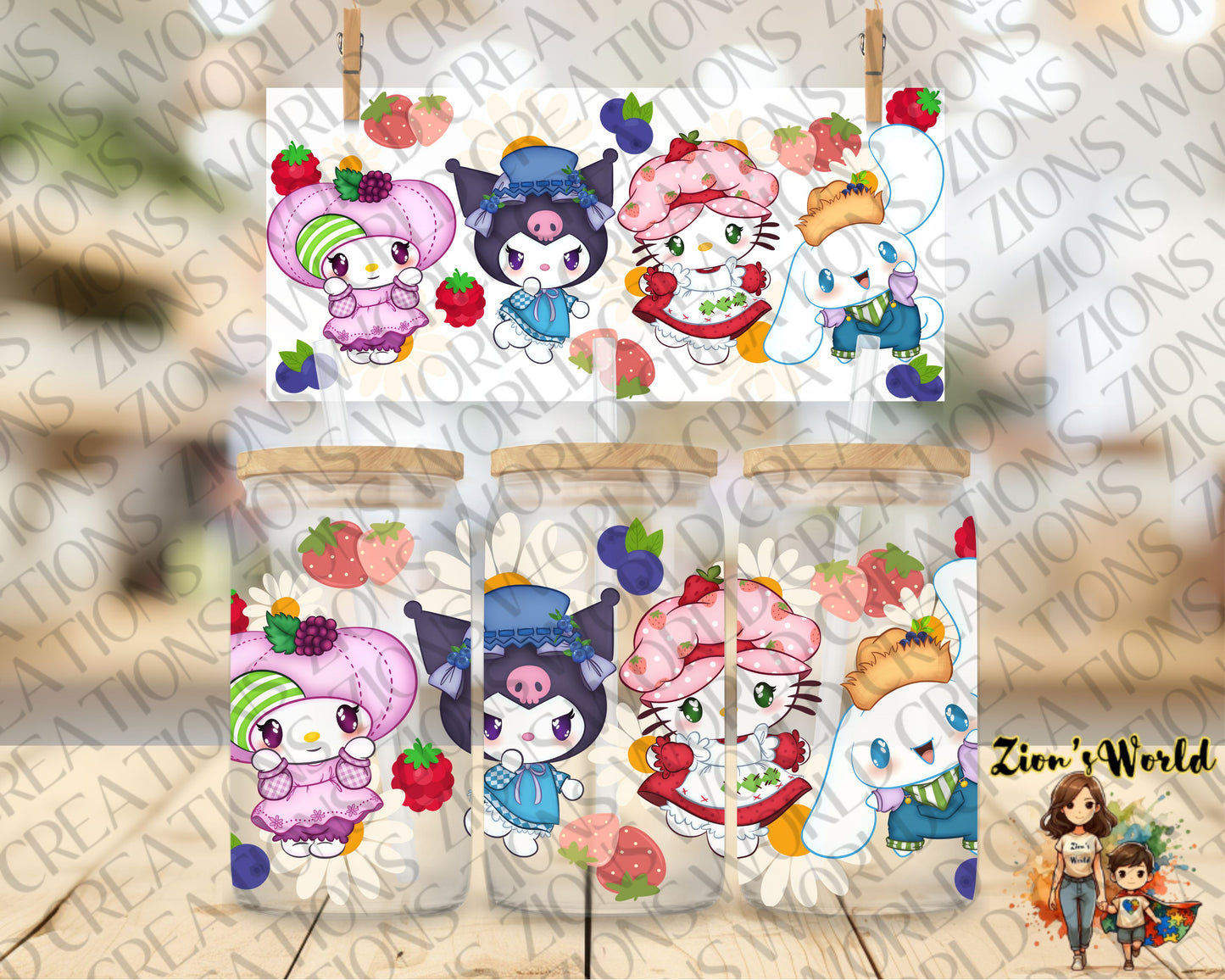 HK strawberry friends (EXCLUSIVE)
