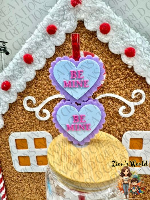 BE MINE TOPPERS (SET OF 12)