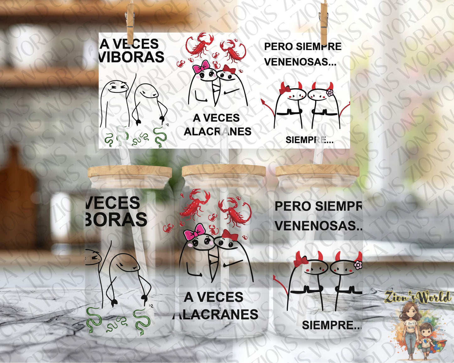 AVECES VIVORAS AVECES ALACRANES