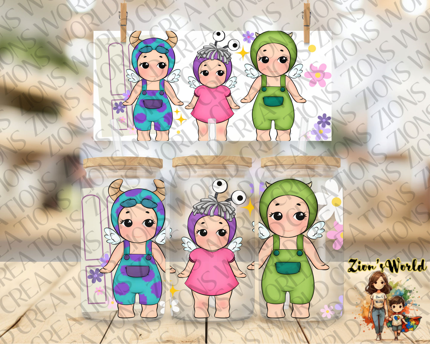 ANGEL BABY MONSTERS INC (EXCLUSIVE)