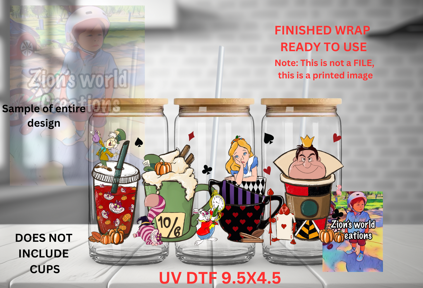 Alice in wonderland drinks