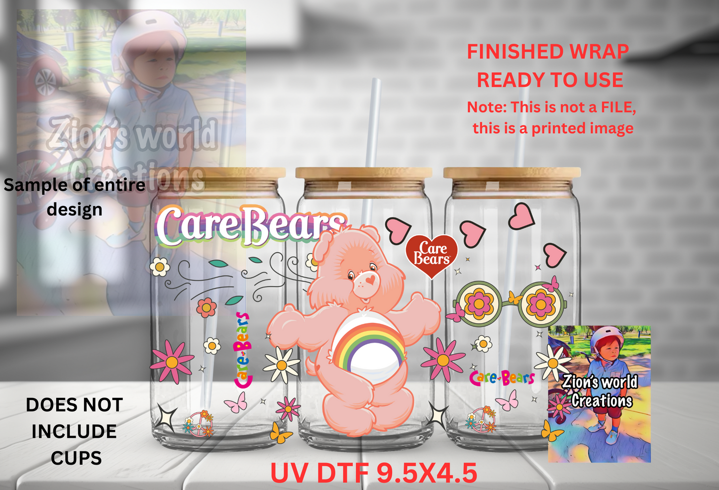 Pink Care Bear