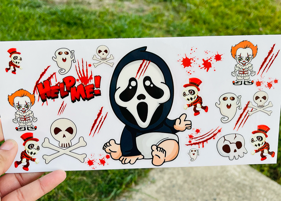ghost face baby