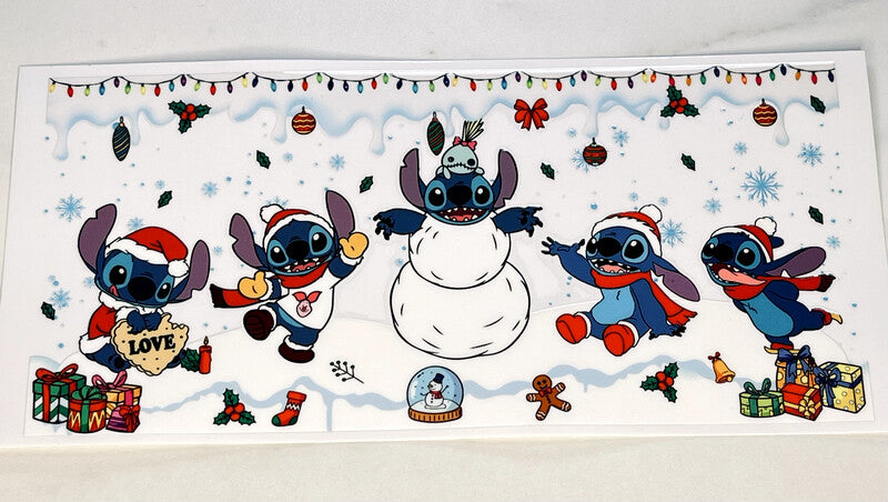 Stitch snowman