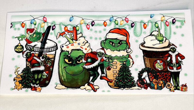 Merry Grinchmas Cups