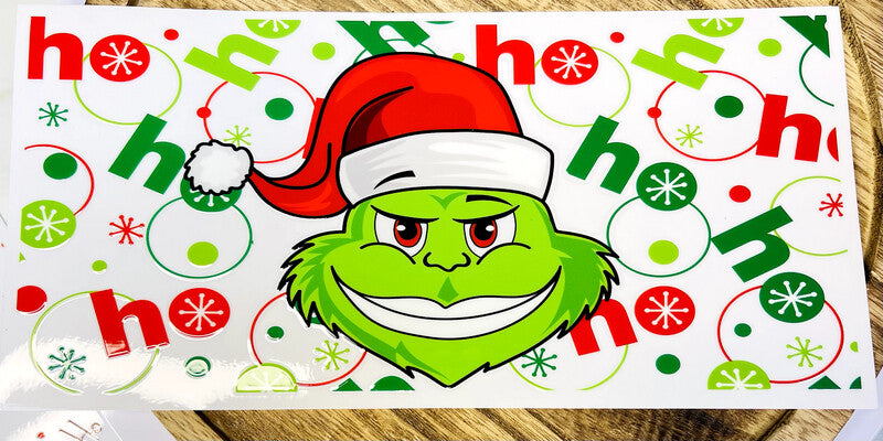 Grinch Santa hohoho