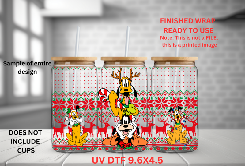 Goofy&Pluto xmas sweater002