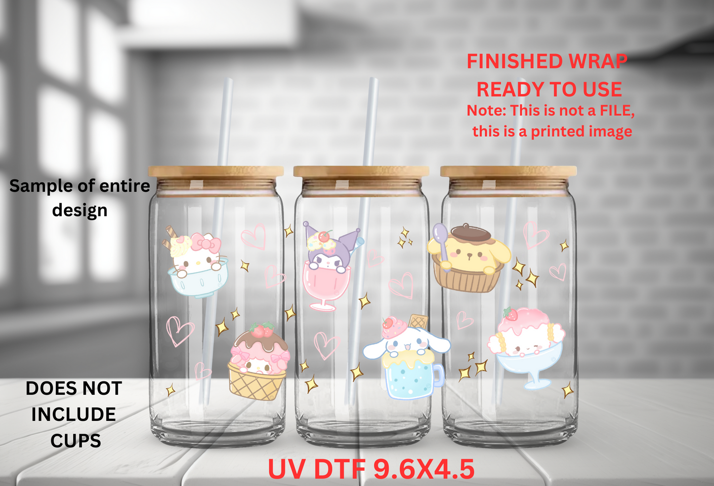 Sanrio desserts