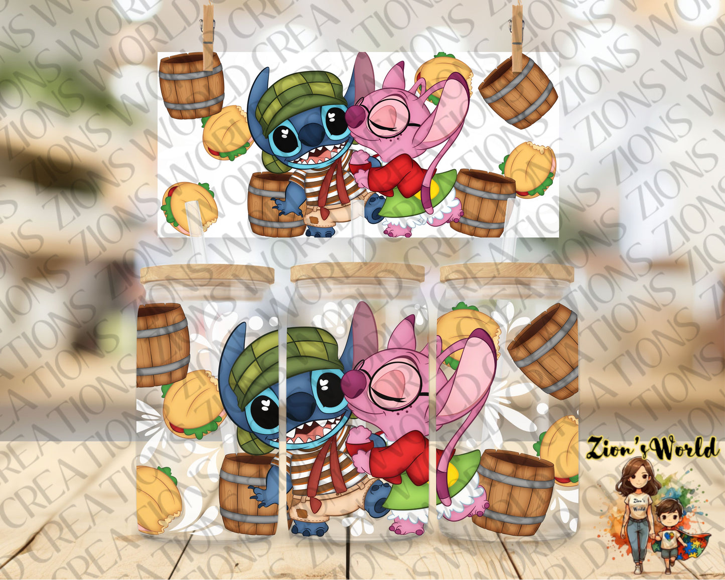 stitch and angel vecindad (EXCLUSIVE)