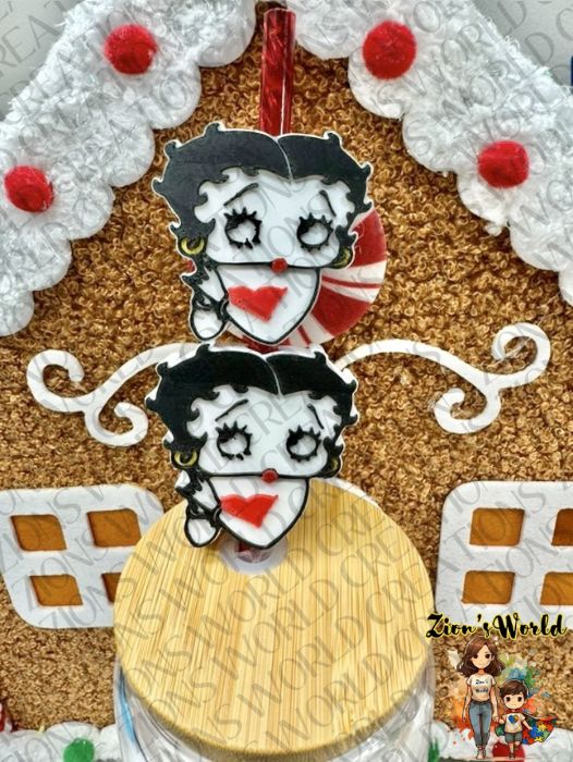 BETTY BOOP TOPPERS (SET OF 12)