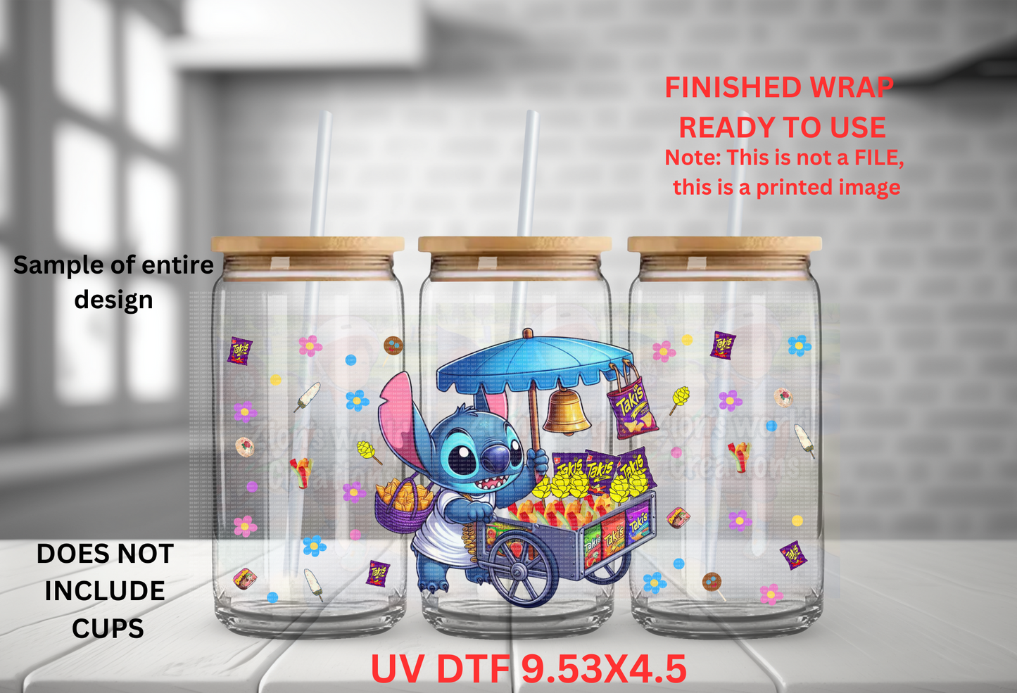 Stitch de las frutas (EXCLUSIVE)