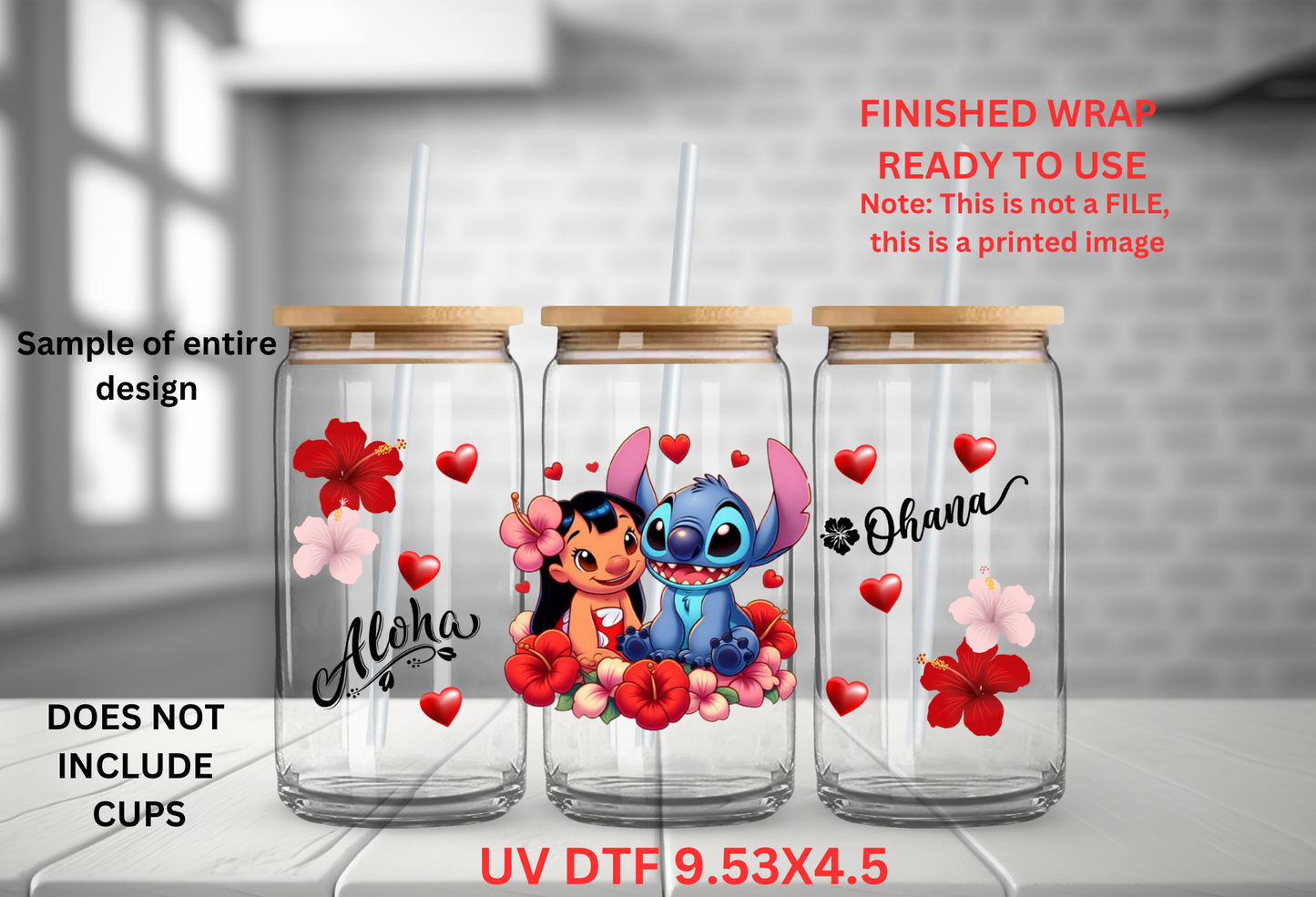 Lilo and Stitch vday red