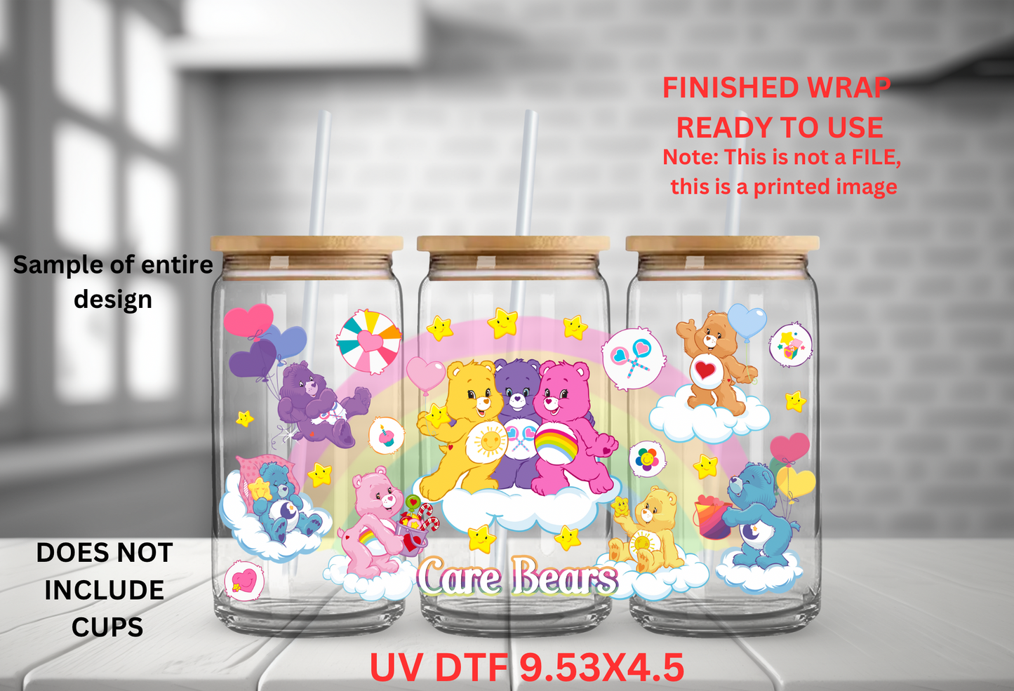 Carebears United on rainbow