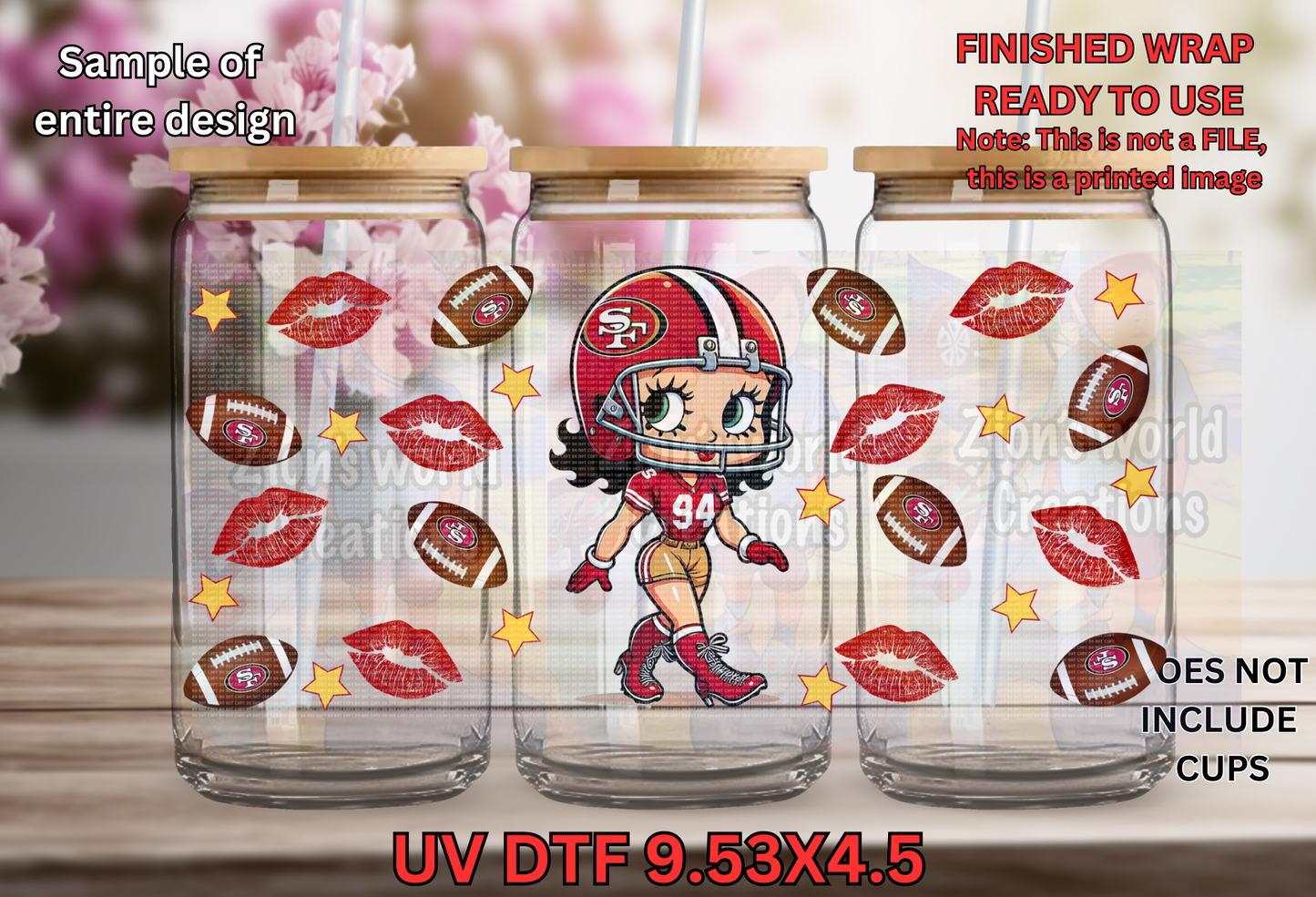 Betty Boop 49ers (EXCLUSIVE)