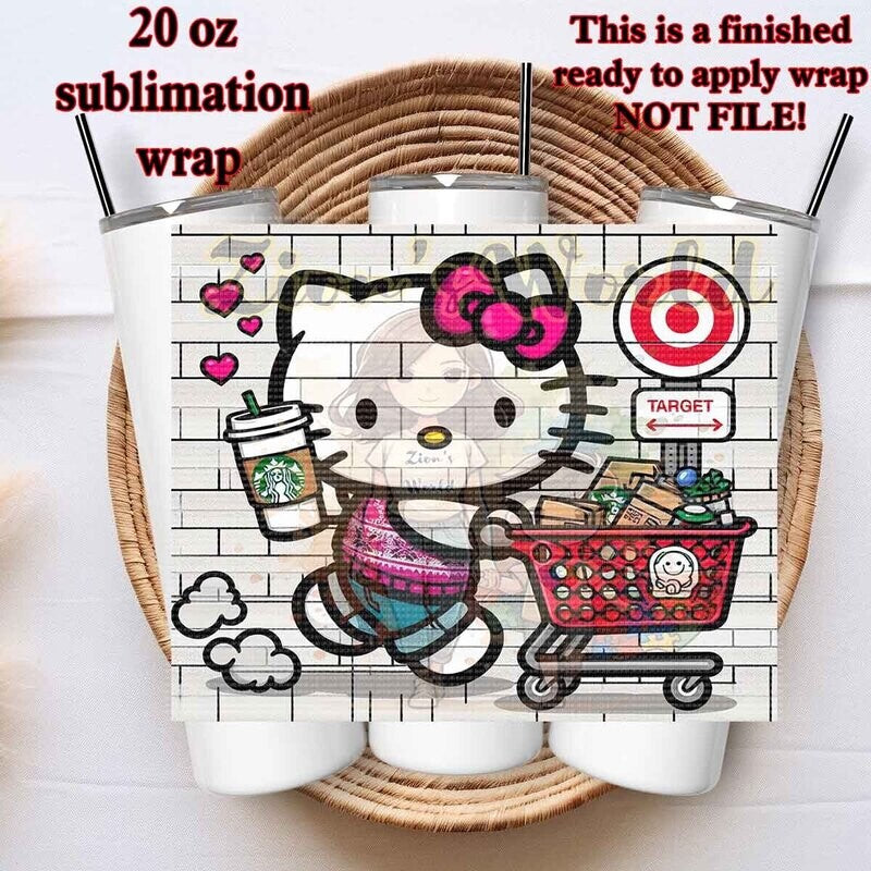 Target Kitty Sublimation