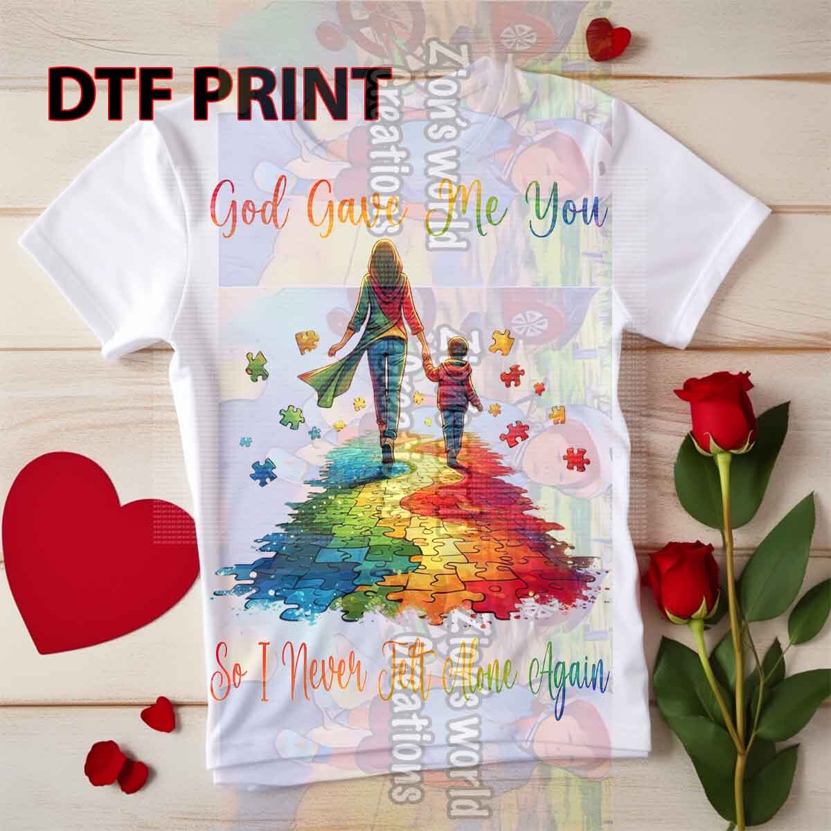 God Gave Me You DTF