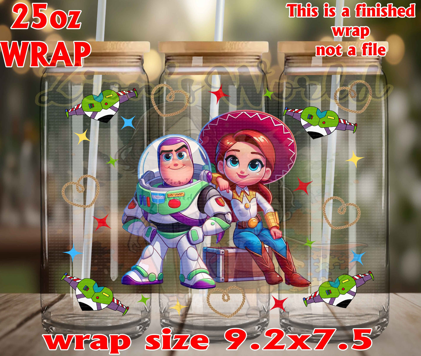 BUZZ AND JESSIE 25OZ