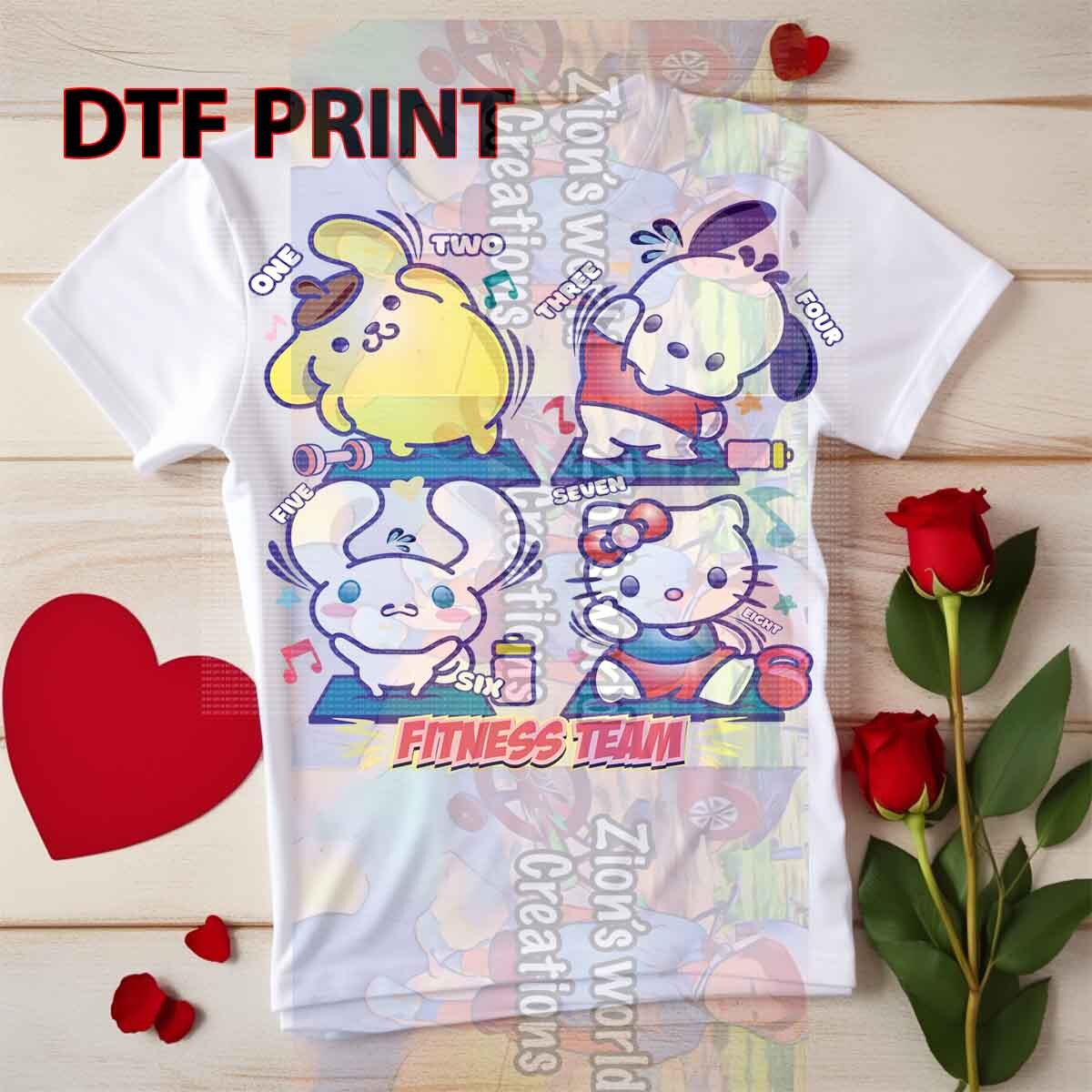 SANRIO ZUMBA DTF