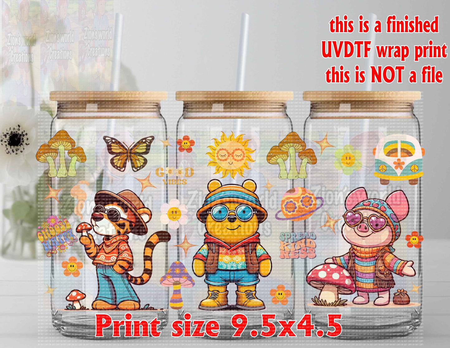 HIPPIE POOH AND FRIENDS (EXCLUSIVE)