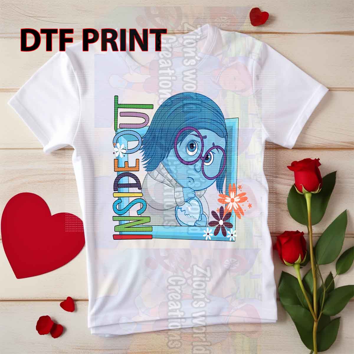 SADNESS FLORAL DTF