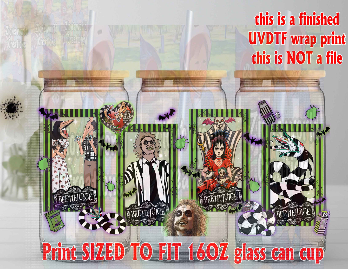 BEETLEJUICE CARDS