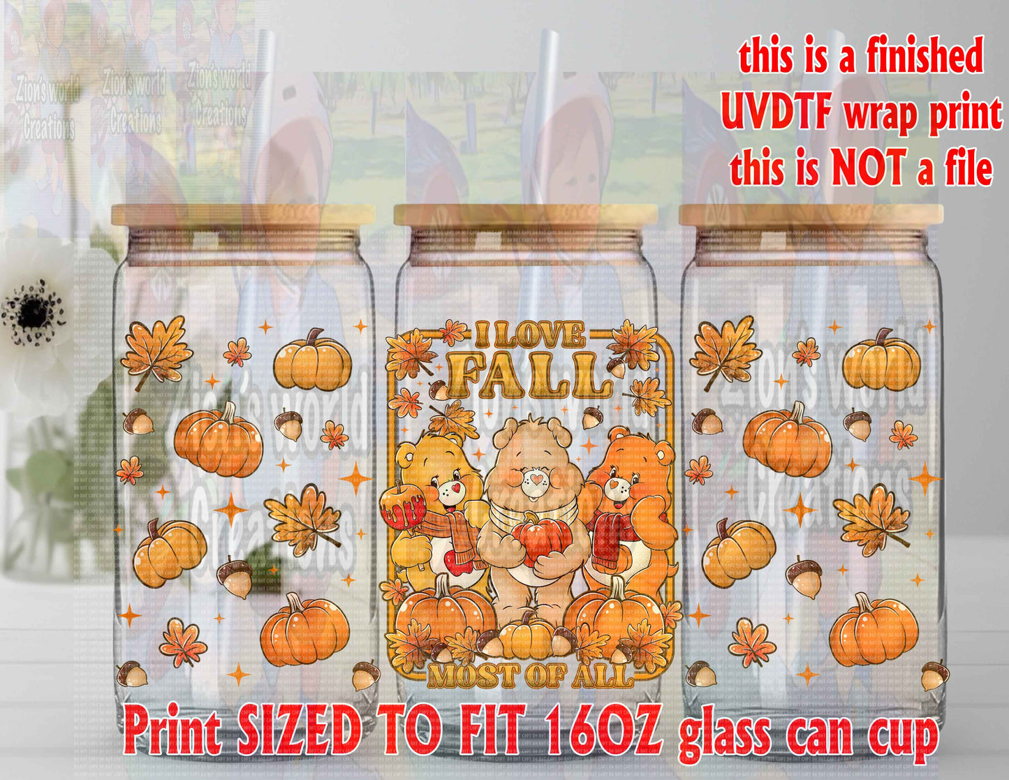 FALL BEARS (EXCLUSIVE)