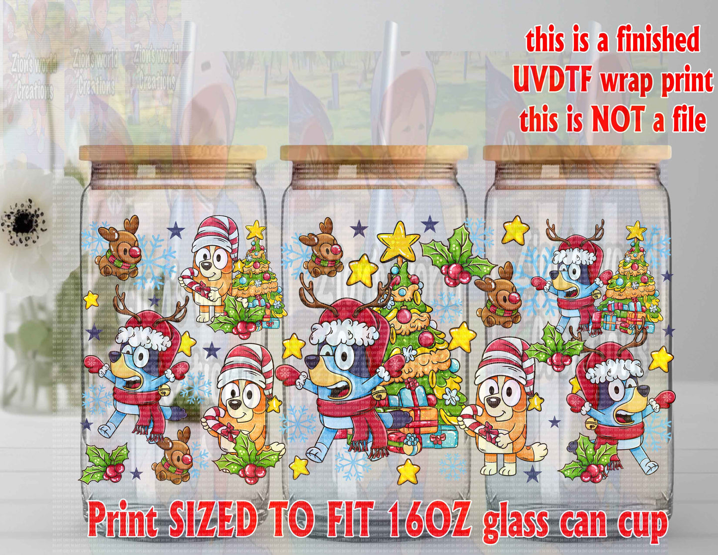 BLUEY XMAS (EXCLUSIVE)