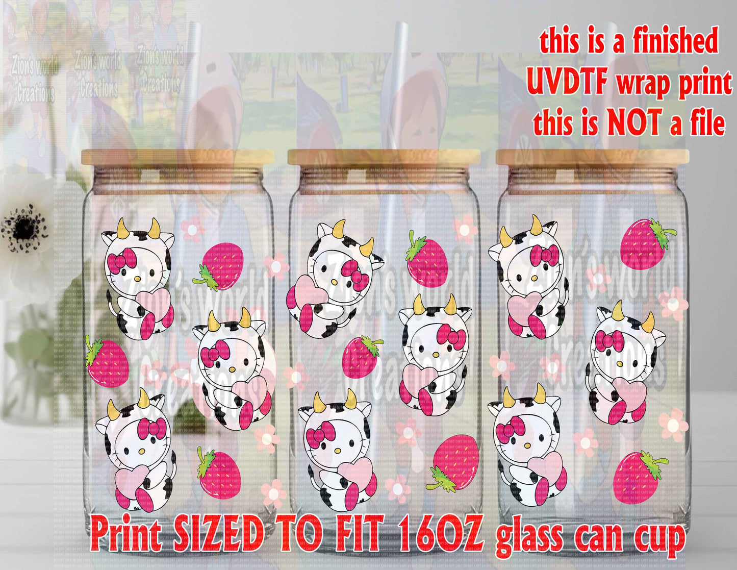 HELLO KITTY FRESAS