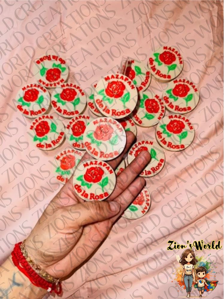 PRE-ORDER MAZAPAN STRAW TOPPERS (SET OF 12)