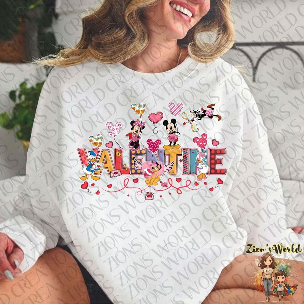 MICKEY VALENTINE DTF