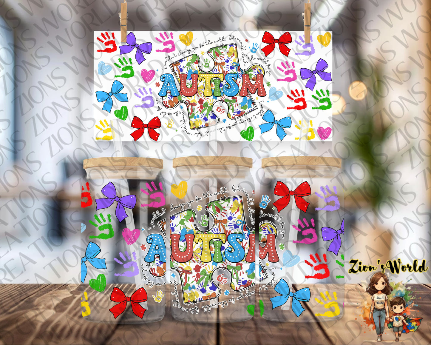 AUTISM PAINT HANDS (EXCLUSIVE)