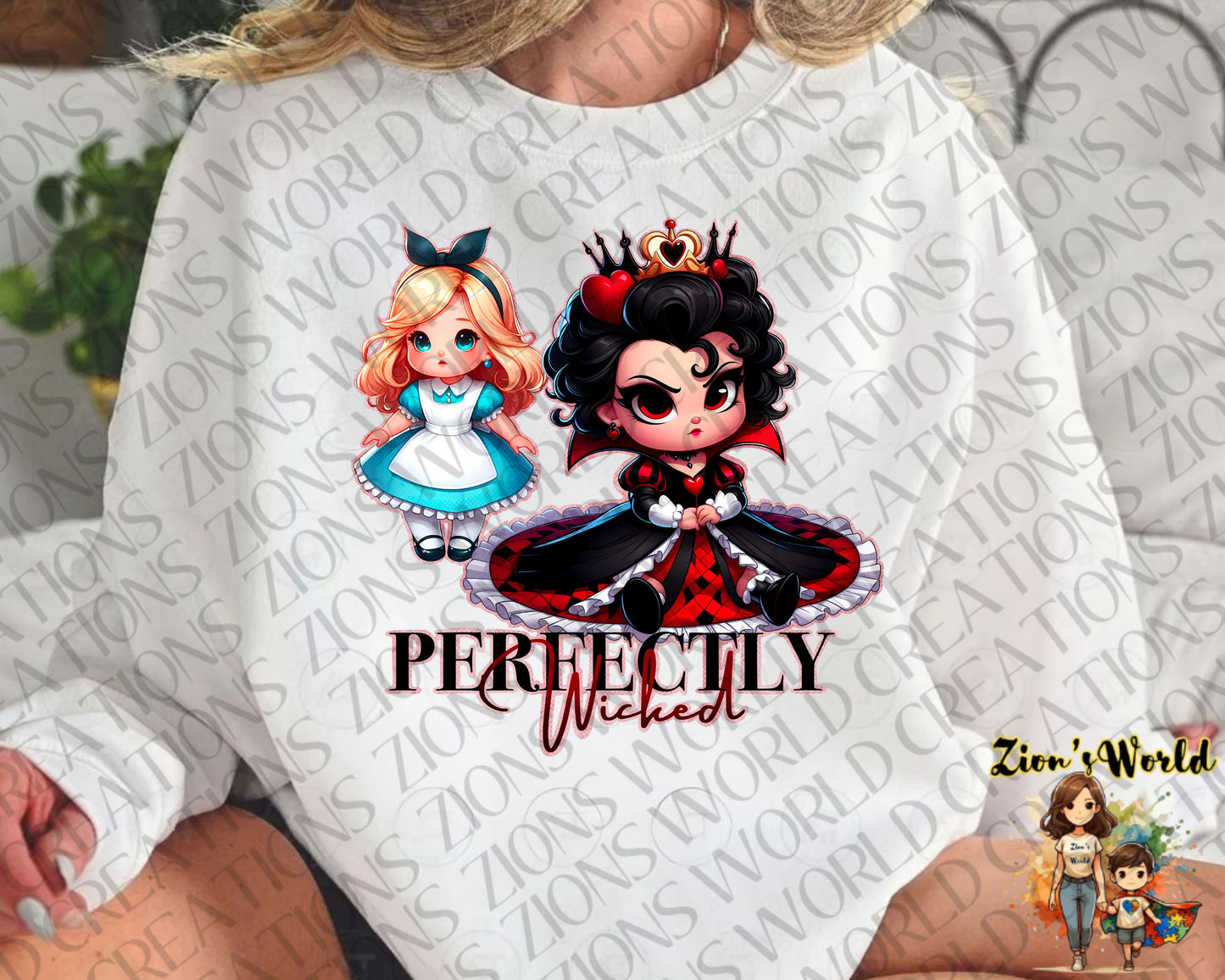 ALICE AND VILLAIN DTF