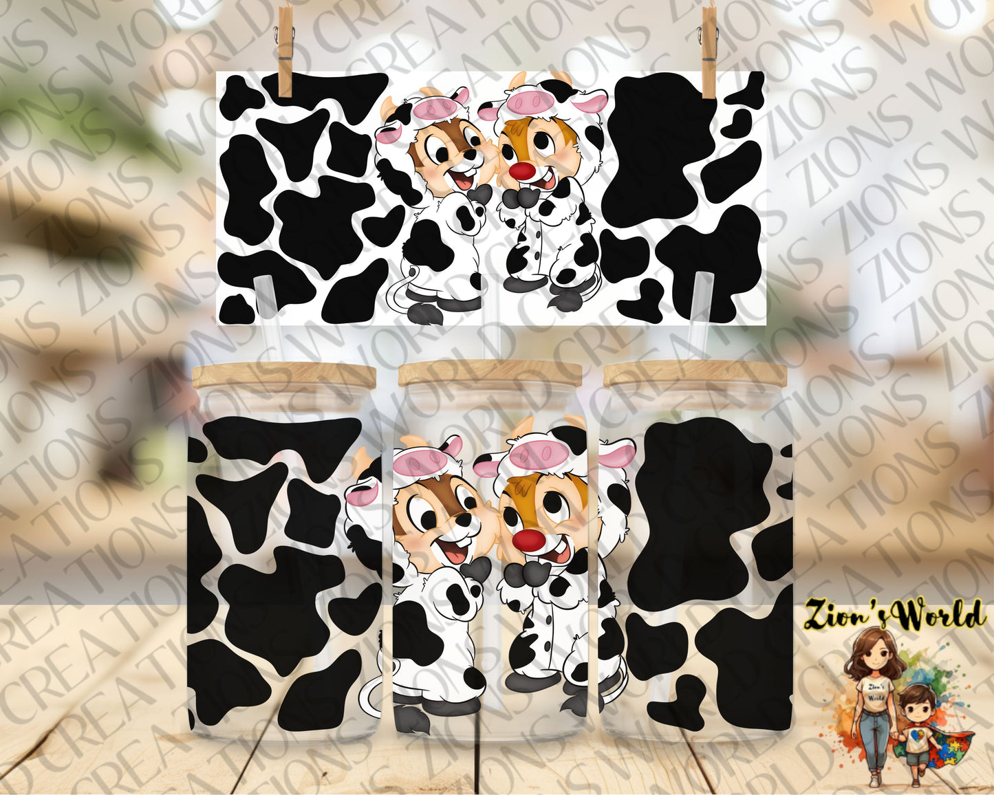 CHIPMUNKS COW (EXCLUSIVE)