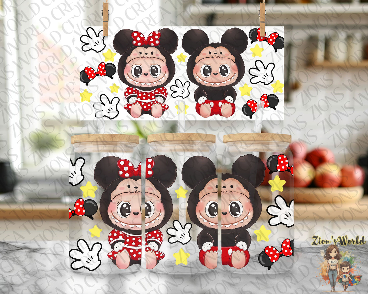 LABUBU MICKEY & MINNIE (EXCLUSIVE)