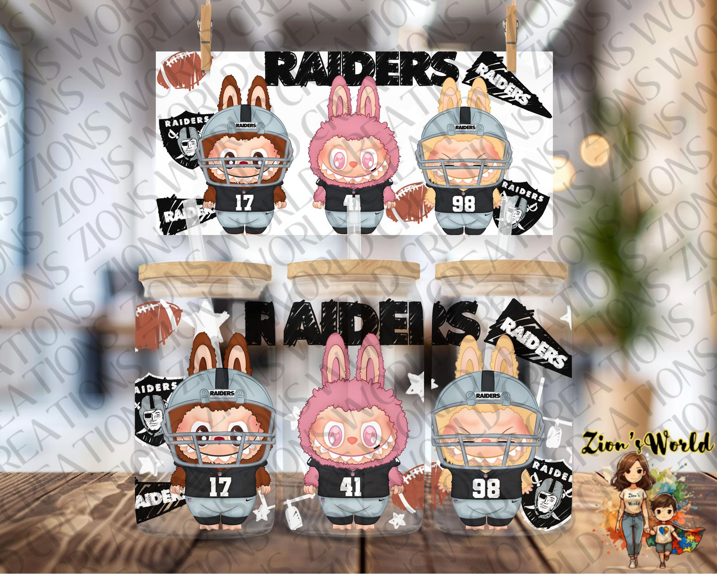 RAIDERS LABUBU
