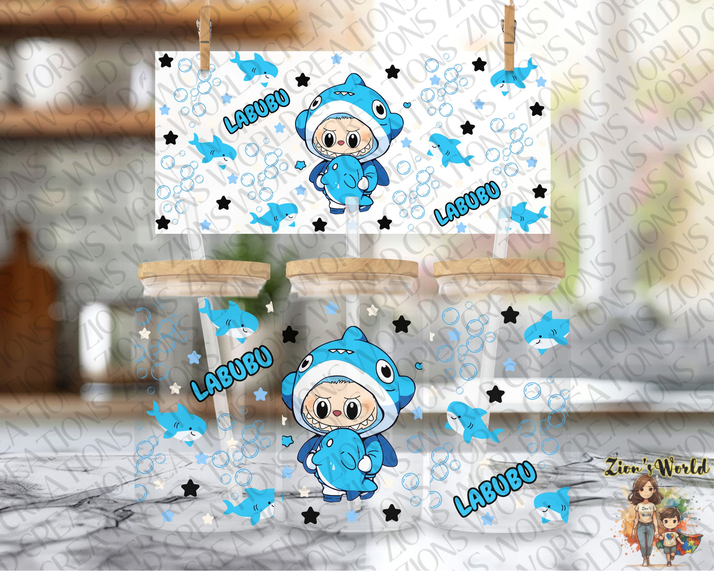 BABY SHARK LABUBU (EXCLUSIVE)