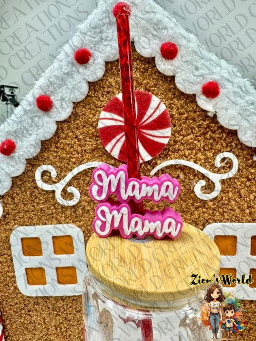 PINK MAMA TOPPERS (SET OF 12)