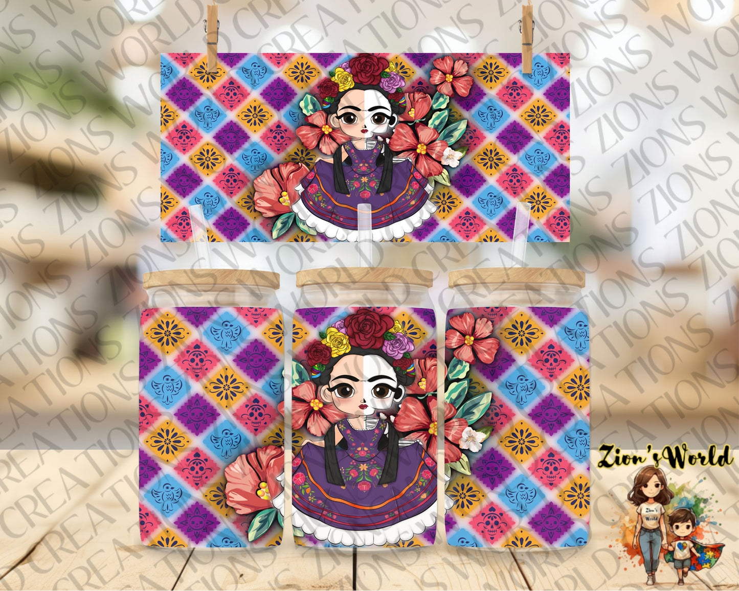 PAPEL PICADO FRIDA (EXCLUSIVE)