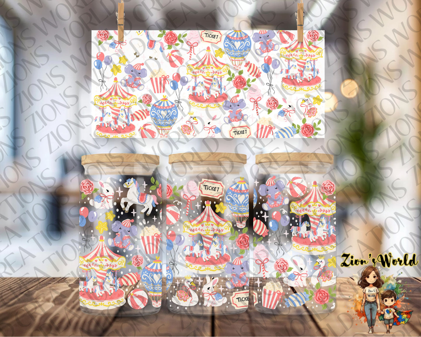 CAROUSEL TICKET