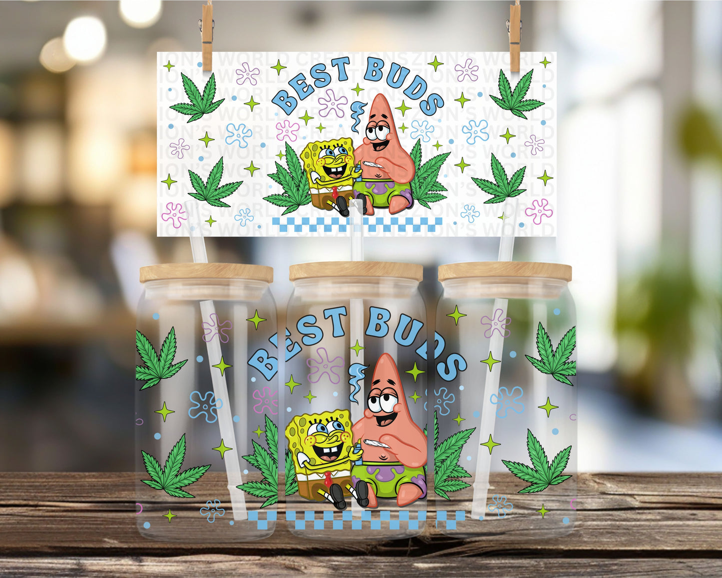 BEST BUDS SPONGE BOB WRAP