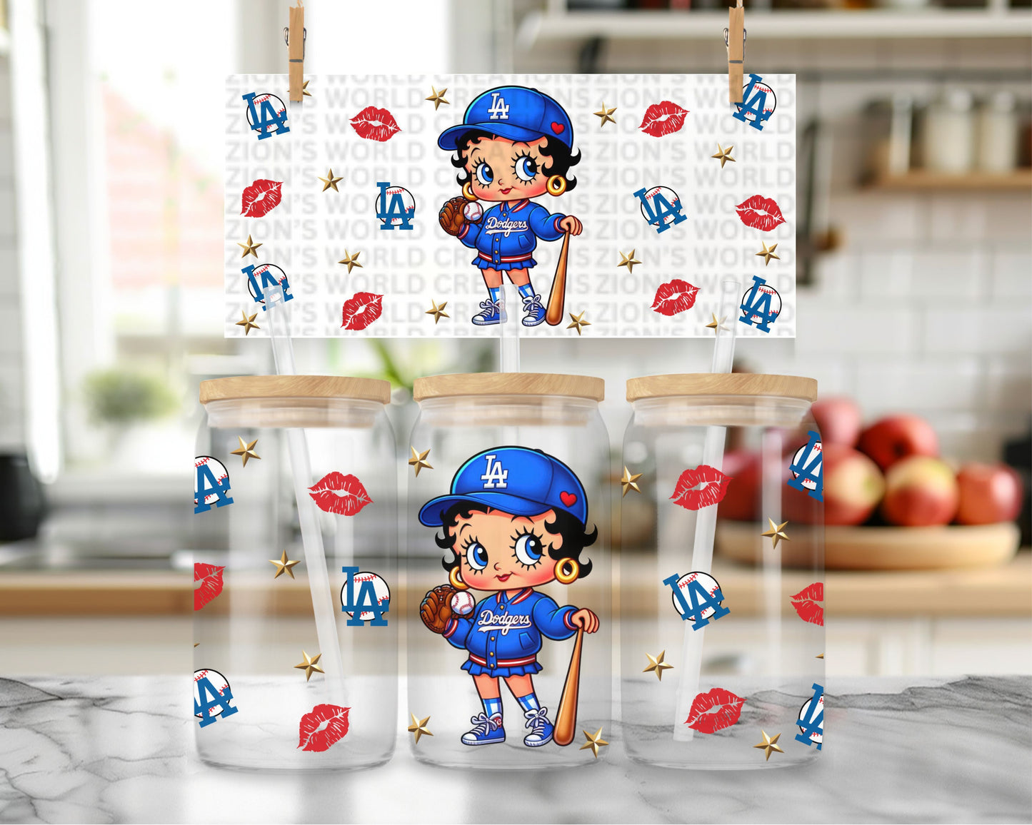 BETTY BOOP DODGERS (EXCLUSIVE)
