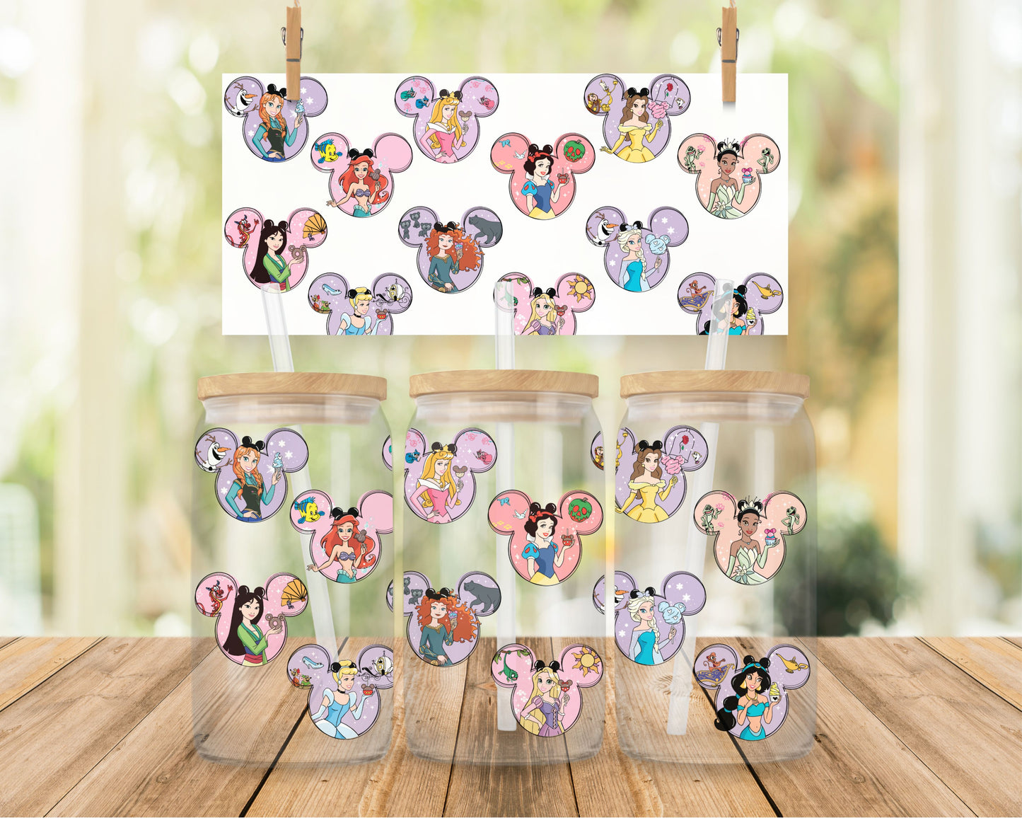 DISNEY PRINCESS LARGE HEADS