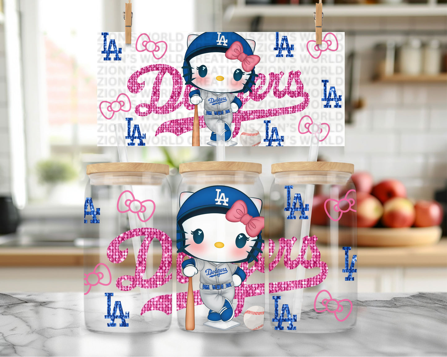 Dodgers Pink HK