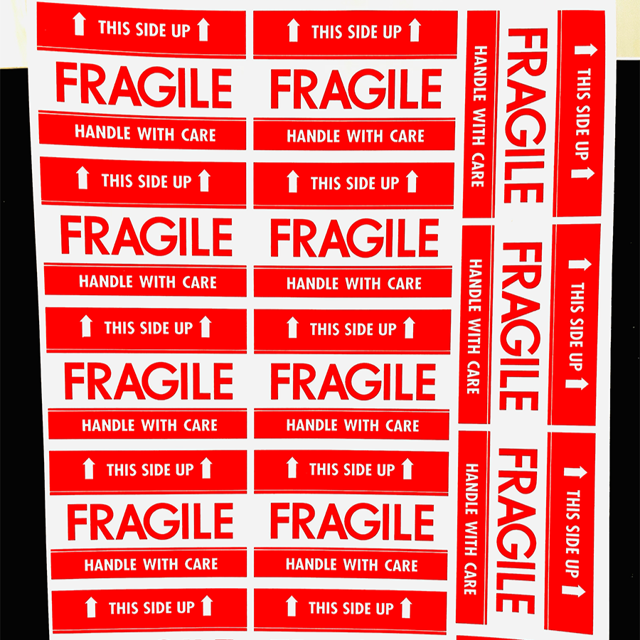 FRAGILE STICKERS