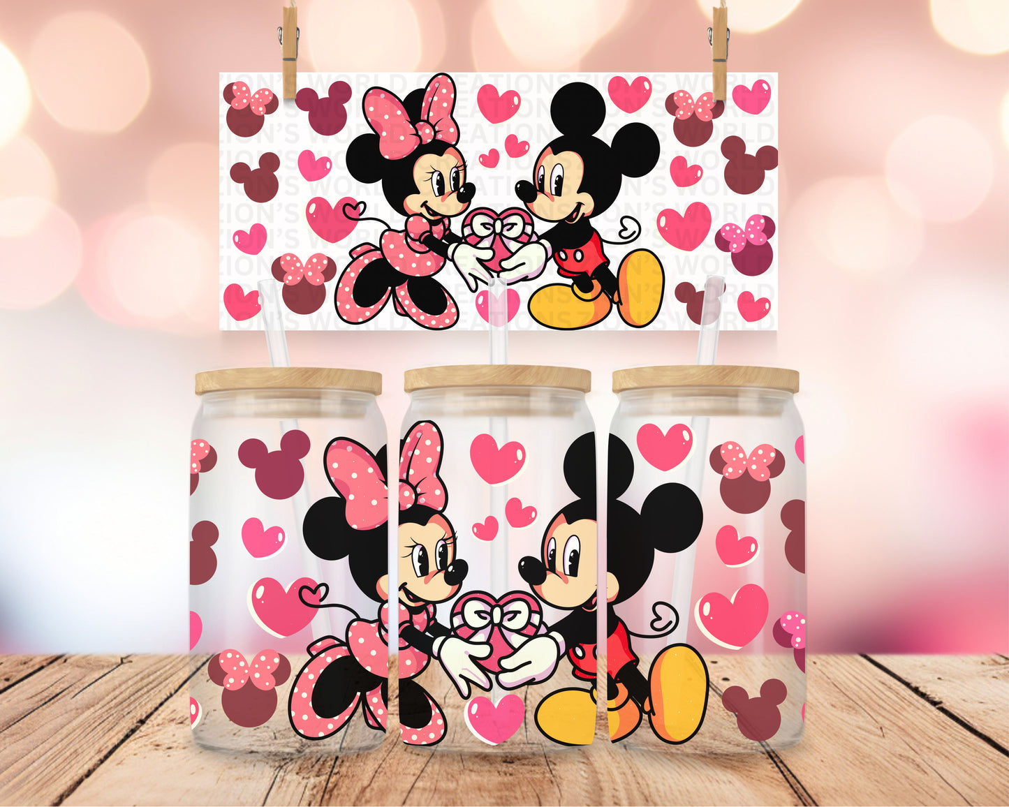 MICKEY AND MINNIE SWEATHEARTS