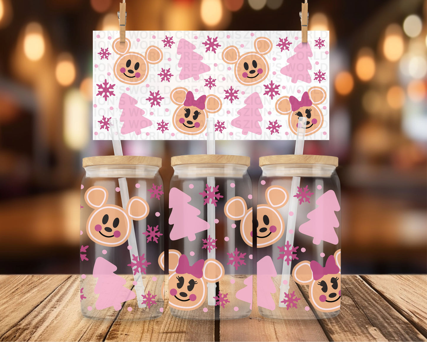 PINK MOUSE COOKIES