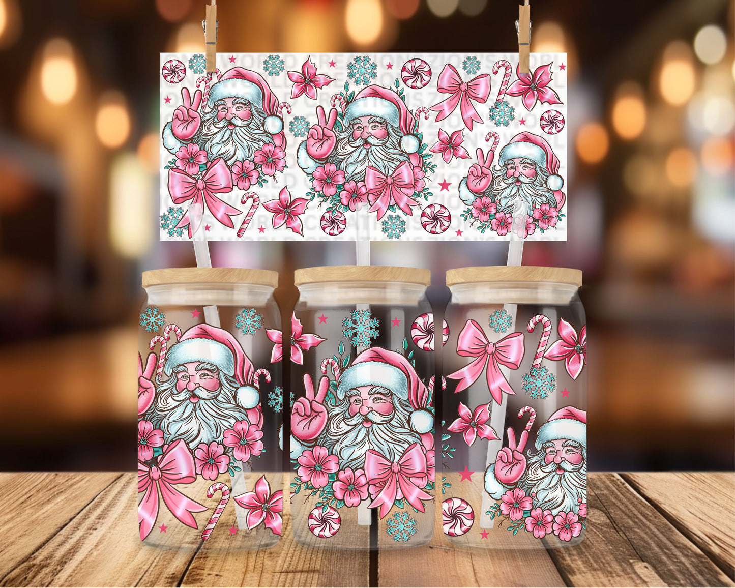 Pink Santa