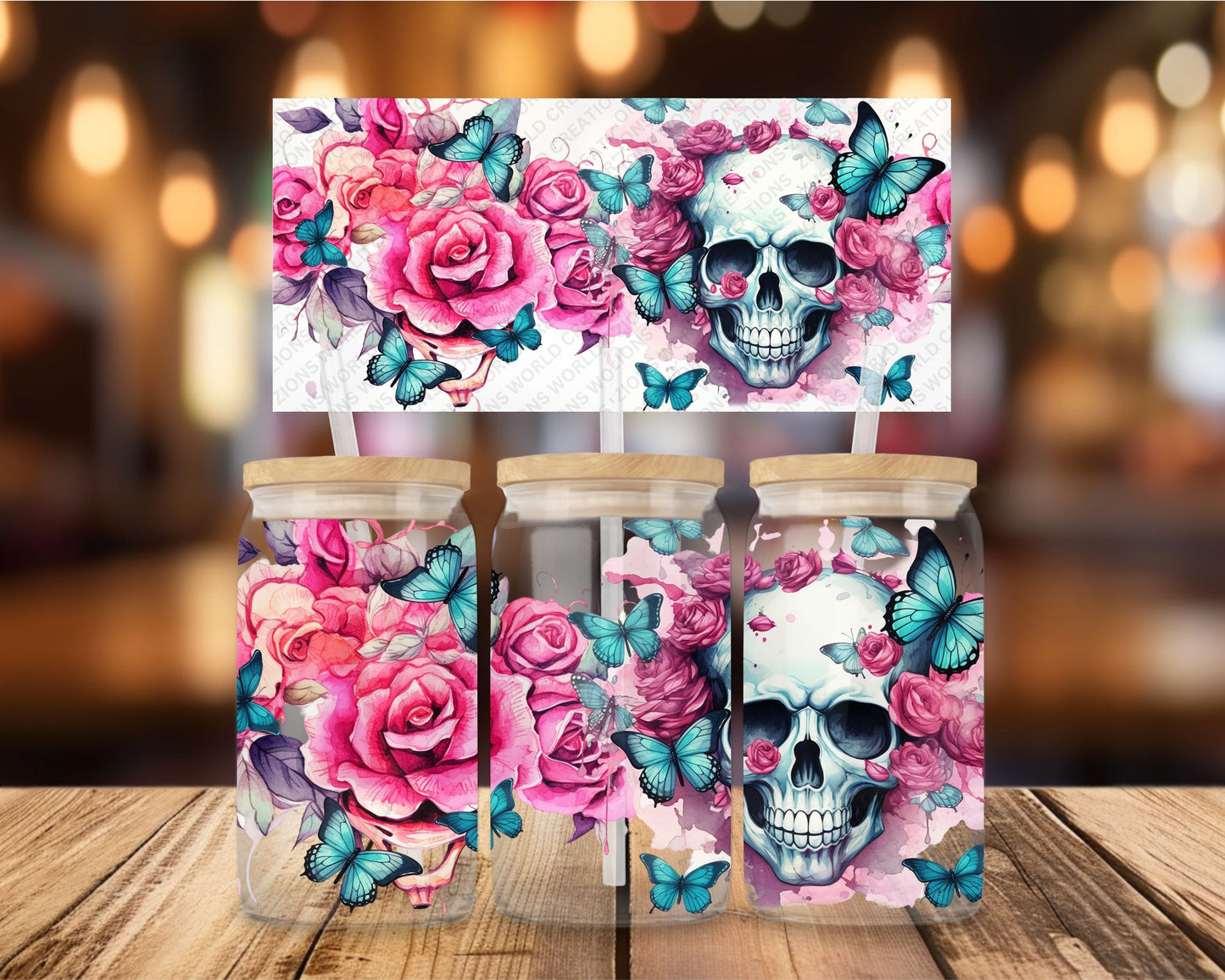 SKULL BUTTERFLIES